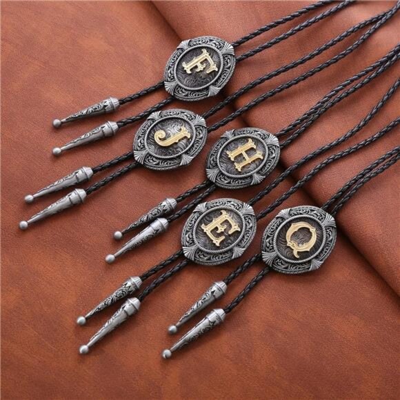Vintage Bolo tie for Men Z - Picture 5 of 6